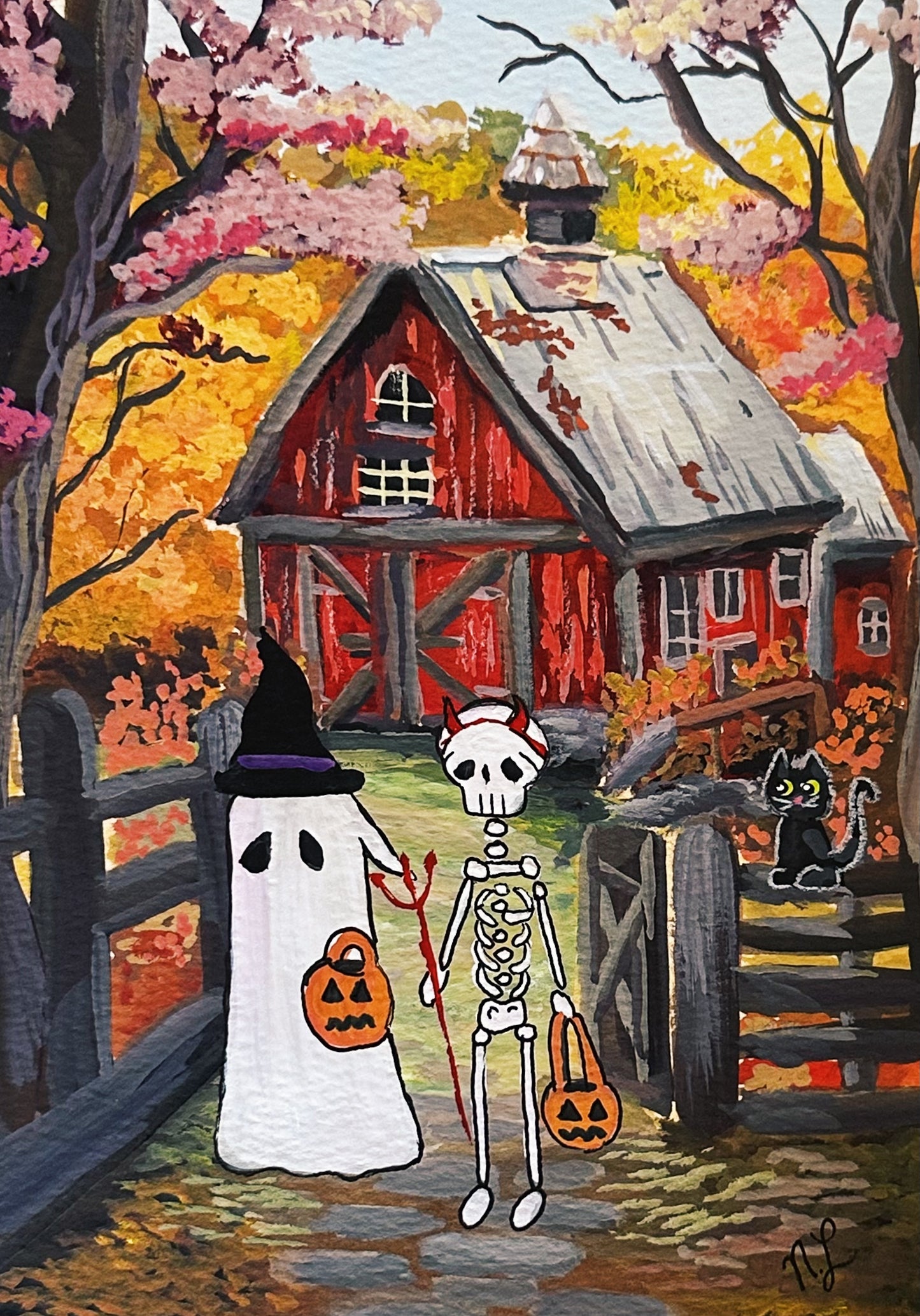 Fall Farmyard