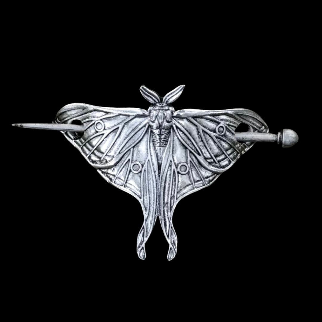 Luna Moth Hair Pin