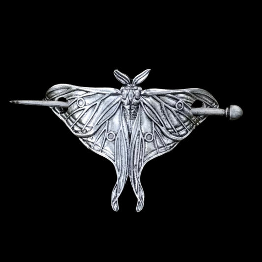 Luna Moth Hair Pin