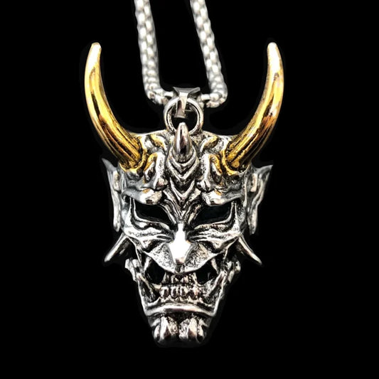 Demon Mask Necklace