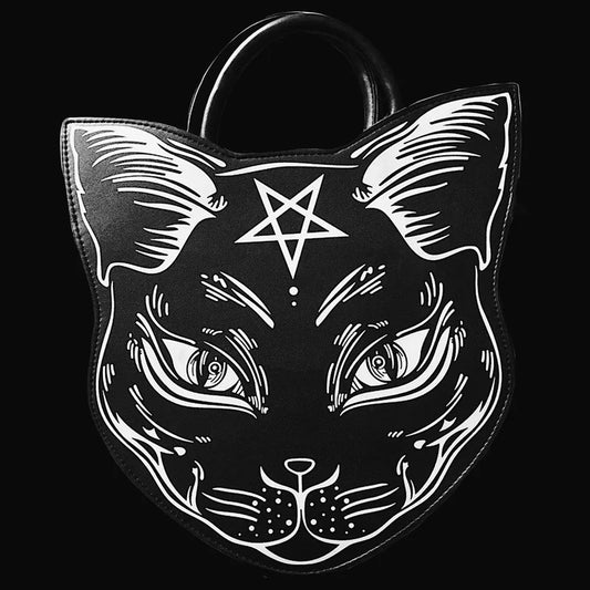 Goth Cat Purse