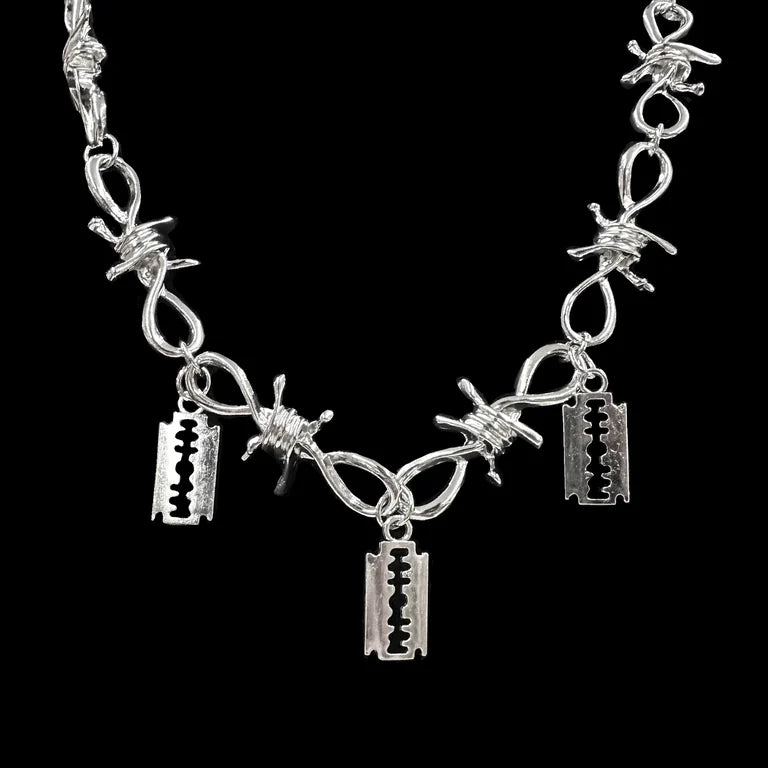 Razor Blade Choker