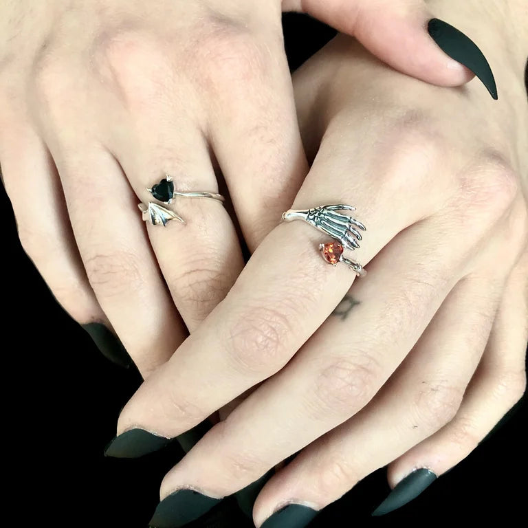 Skeleton Hand Ring