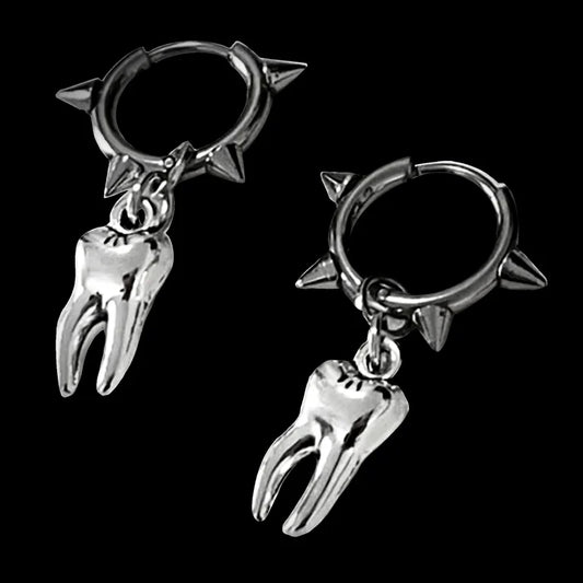 Gothic Tooth Earrings