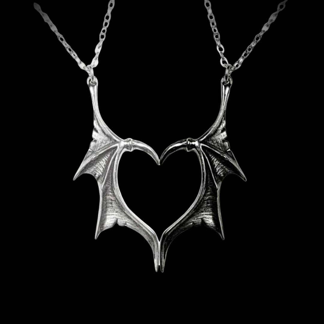 Imp Wings Necklace Set