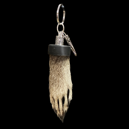 Raccoon Paw Keychain