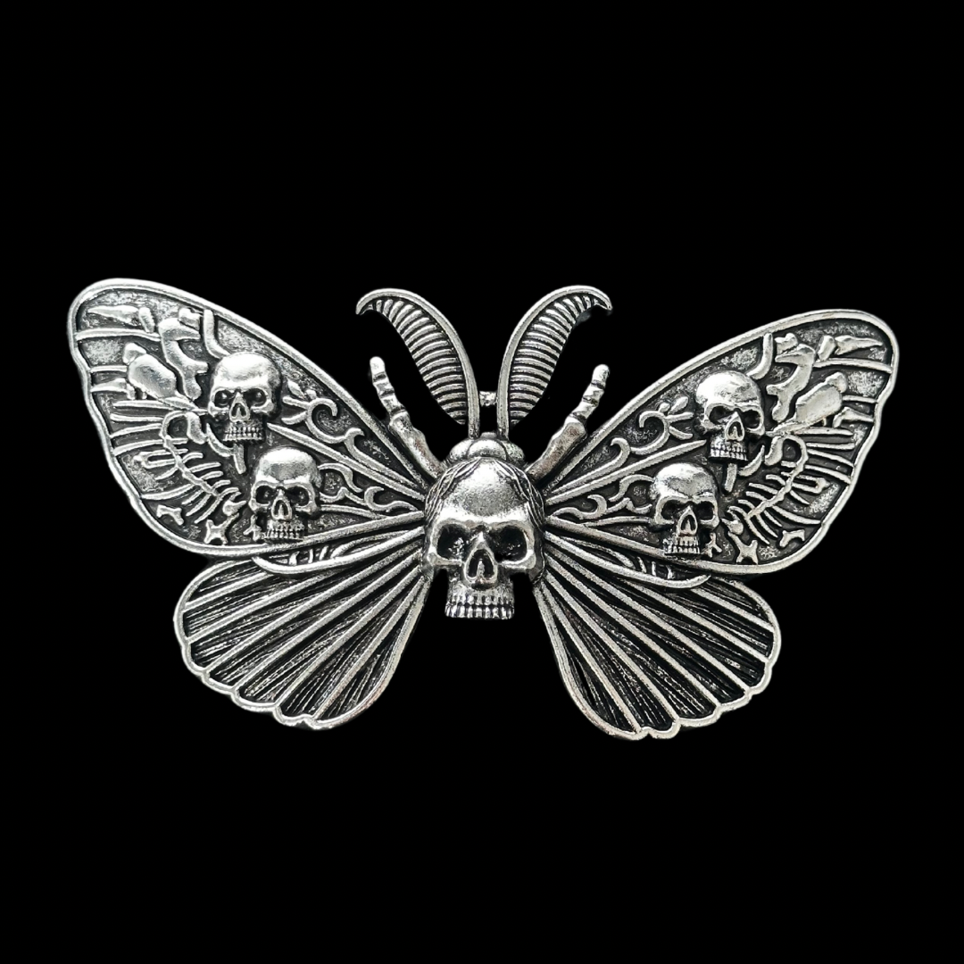 Hell’s Moth Hair Barrette