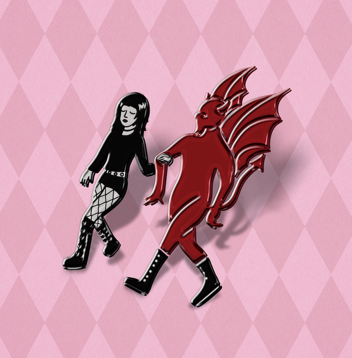 Devious Enamel Pin