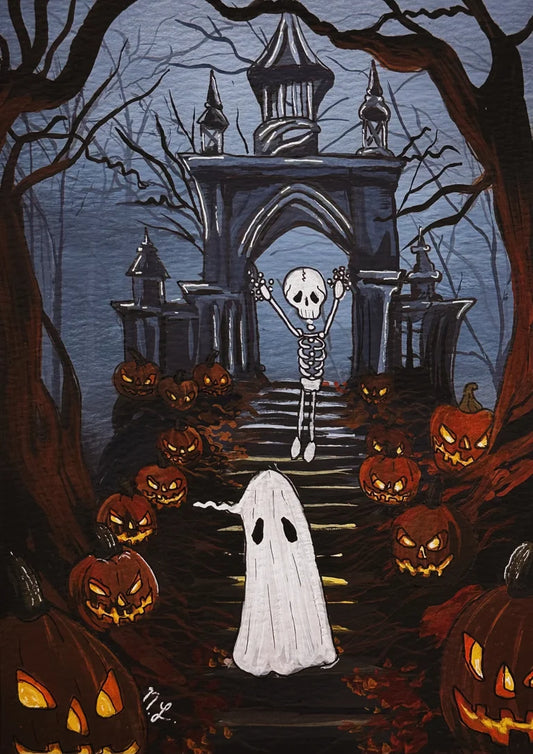 Haunting Halloween Print