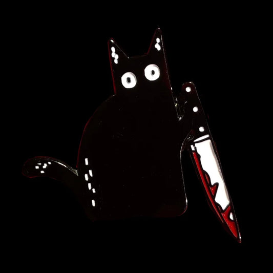 Killer Cat Pin