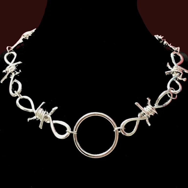 Chocker Wire Barbed Wire Choker – DeviousFX