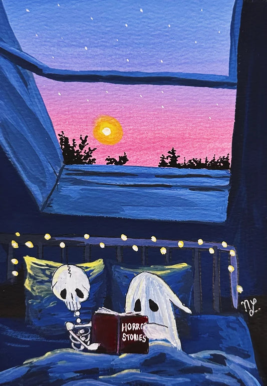 Spooky Sleepover Print