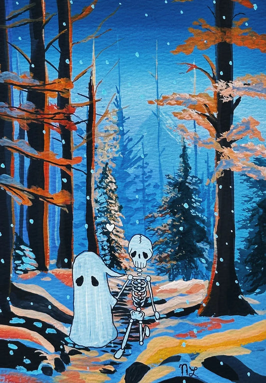 Winter Walk Print